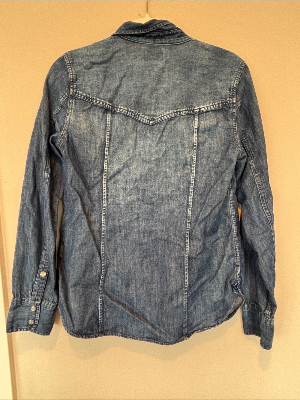 J. Crew Light Blue Denim Shirt - Picture 2 of 4